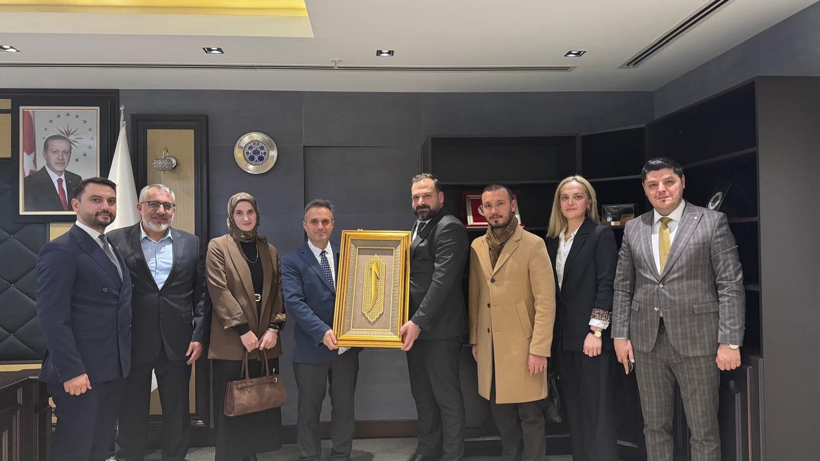 Eczacı Çözüm Derneği Yönetimi'nin Türkiye İlaç ve Tıbbi Cihaz Kurumu Başkanı Sayın Prof. Dr. Ahmet Ayar'a ziyaret