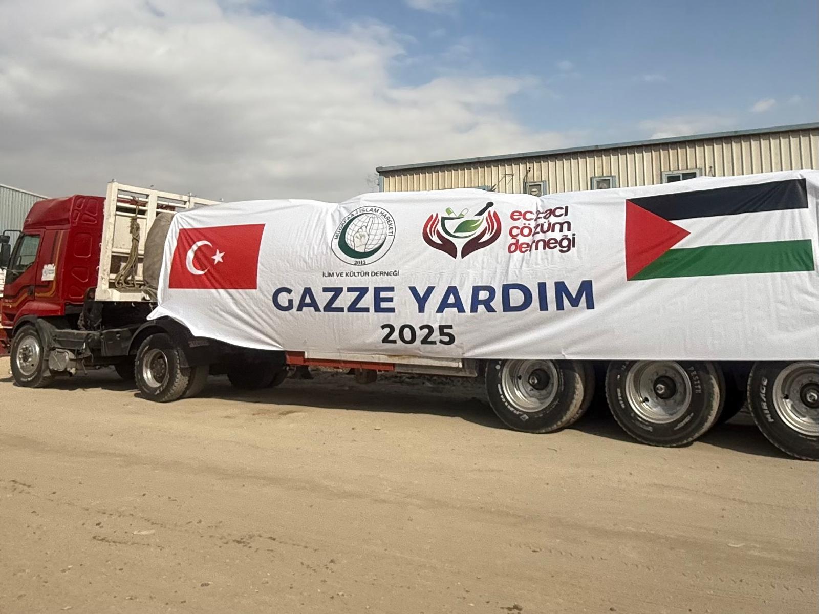 Eczacı Çözüm Derneği'nden Gazze'ye Yardım